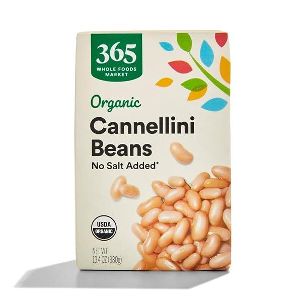 365 BY WHOLE FOODS MARKET, ORGANIC UNSALTED CANNELLINI...
