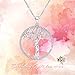 Ado Glo Her Birthday Gifts - 'Family Tree of Life' Pendant Necklace - Fashion Jewelry for Women and Girls - Anniversary Present for Sister, Wife, Daughter, Granddaughter, Grandma, Mom