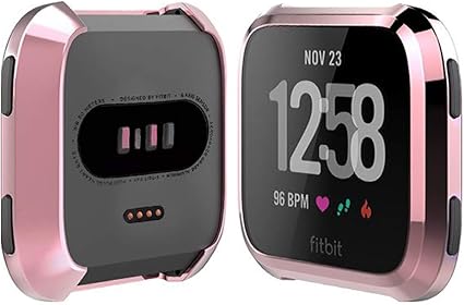 Amazon.com: Funda para Fitbit Versa, iHYQ TPU Protector de ...