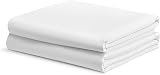 Sapphire Collection 200 Thread Count Egyptian Cotton Fitted Sheet Single White view 3