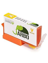 JARBO HP 564XL cartucho de tinta de repuesto para uso de alto rendimiento en HP Photosmart 5520, 6520, 7520, 5510, 6510, 7510, 7525, B8550, C6380, D7560 Premium, C309A, C410, Officejet 4620, Deskjet 3520, 3 color(6 Packs)