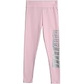 PUMA Girls' Leggings - Comfort Stretch Athletic Legging Pants - Active Yoga Pants for Girls – Flare or Basic Leggings (S-XL)