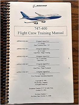 Boeing 747 Manual