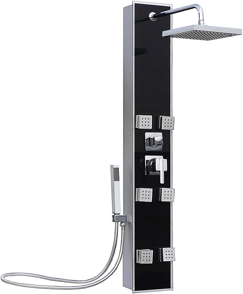 Duschpaneel 10 Dusen Duschpanel Dusche Duschgarnitur Brausegarnitur Badarmatur Amazon Co Uk Diy Tools