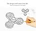 ZYooh Fidget Spinner Toy Stress Reducer - Perfect For ADD, ADHD, Anxiety, and Autism Adult Children (rose gold)