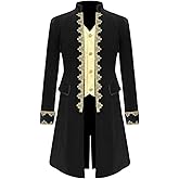 Apocrypha Mens Steampunk Jacket Gothic Victorian Renaissance Frock Coat