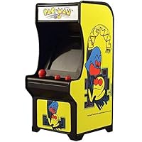 Super Impulse Pac-Man Classic Tiny Arcade Game - Palm Size W/ Authentic Sounds & Joystick, Yellow