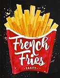 French Fries: A Cute Food Notebook