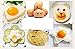 God's kitchen 5 pcs Non stick Ring Molds for Making Cakes, Pancakes, Meatloaf, Biscuits, Fried Egg Ecofriendly Stainless Steel Easy to Clean and Use 5 Different Shapes Great Kitchen Tool