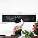 Chalkboard Contact Paper, Anumit Self-Adhesive Wall Sticker Wall Paper Blackboard Wall Decals for School, Office, Home 17.7 by 78.7 Inches (Black)
