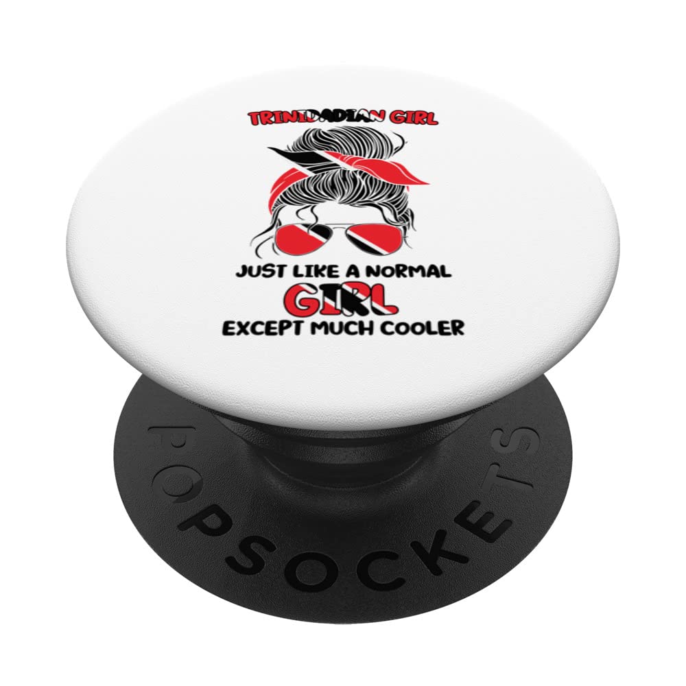trinidian girl just like a normal girl Trinidian Trinidad PopSockets Swappable PopGrip