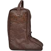 Justin Brown Boot Bag Brown 13.75in x 8in x 17.25in
