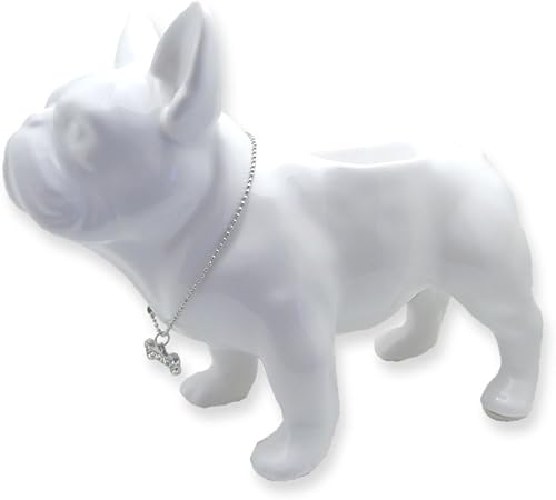 french bulldog candle holder