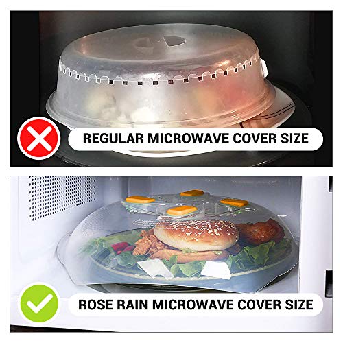 4 Microwave+Plate+Cover+Anti+Splatter+Dishwasher