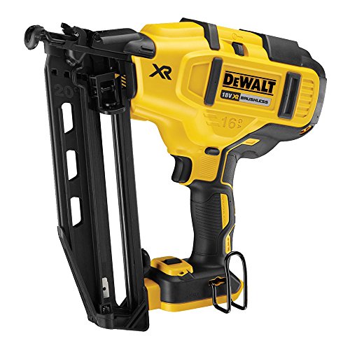 DeWalt XR Akku-Nagler (18 Volt, Nagellänge 32-63 mm, Magazinkapazität 110 Nägel, Kontaktauslösung, Einzelschuß- und…