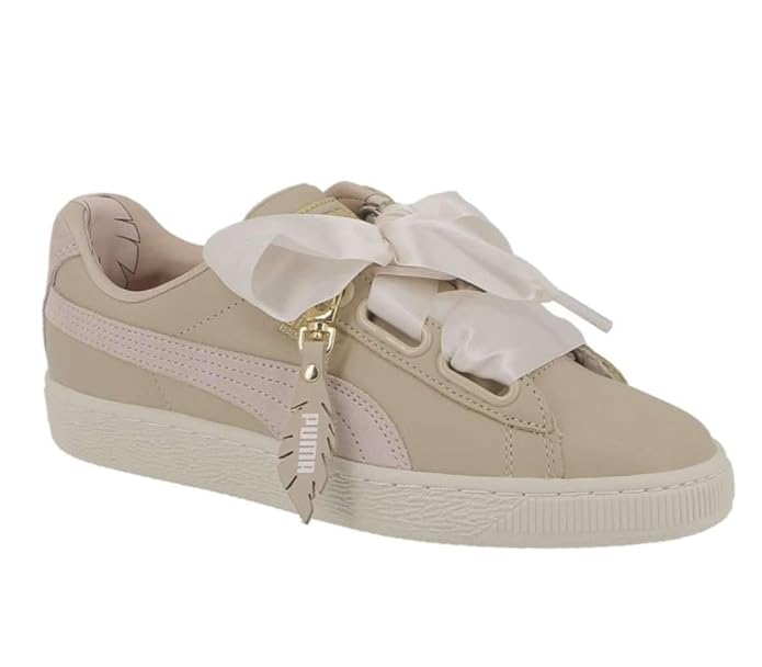 puma basket heart laces