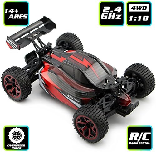 Zhencheng 1/18 Scale Electric RC Race Car 2.4Ghz 4WD Extreme High Speed Sport Car Toy Vehicle