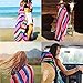 Fowecelt Mexican Serape Blanket Tablecloth 59 x 84 Inch for Mexican Party Wedding Decorations Outdoor Picnics Dining Table, Large Square Fringe Cotton Handwoven Table Cloth