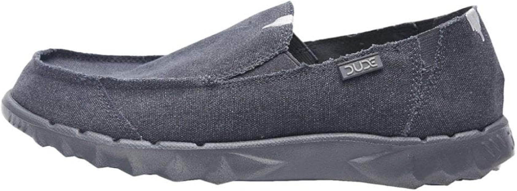 Dude Shoes Hey Men's Farty Roughcut Night Blue UK12 / EU46 Amazon.co