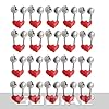 SODIALR-20-Pcs-Fishing-Rod-Alarm-Dual-Alert-Bells-Red-Silver-Tone