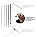Ear Nose Piercing Needles, CINRA 50pcs Body Piercing Needles Assorted size 12G 14G 16G 18G and 20G Hollow Piercing Needles for Ear Nose Navel Nipple Lip Piercing