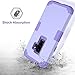 BENTOBEN Galaxy S9 Plus Case, Samsung S9 Plus Case Purple, Shockproof Slim 3 in 1 Hybrid Hard PC Soft Silicone Heavy Duty Rugged Bumper Protective Case for Samsung Galaxy S9 Plus(2018),Purple