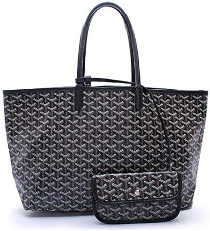 Elqua Lady Tote Shoulder Bag With Matching Wallet (Black)