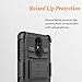 LG Aristo Case, LG Phoenix 3 Case, LG Fortune Case, LG Rebel 2 LTE Case, LG Risio 2 Case, LG K8 2017 Case, [Combo Holster] Shockproof Kickstand with [HD Screen Protector] Circlemalls Stylus Black