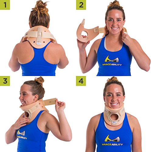 BraceAbility Philadelphia Hard Cervical Collar Postop Neck