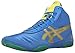 ASICS Men's JB Elite V2.0 Wrestling Shoe, Classic Blue/Rich Gold/Sun, 10.5 M US