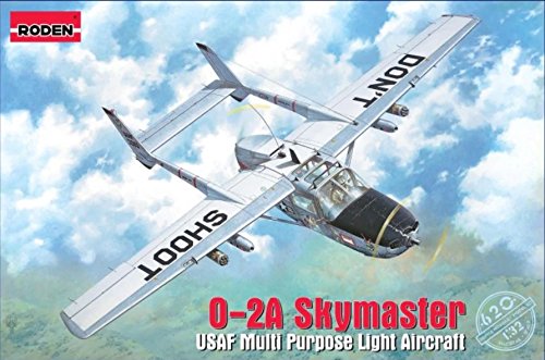 PLASTIC MODEL BUILDING KIT AIRCRAFT CESSNA O-2A 