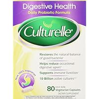 Culturelle Digestive Health Probiotic, 80 Capsules
