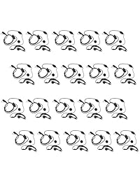 Tenq 20pack Auricular Mic para Baofeng Uv-5r 666s 777s 888s Radio de dos vías