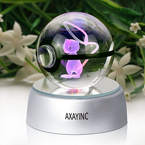 Axayinc 3d crystal ball led night lights advance laser …