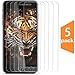 iPhone 7 Plus 8 Plus 6S Plus Screen Protector, [5-Pack] Taken One for Apple iPhone 6 Plus 7 Plus 8 Plus iPhone 8 Plus 5.5 [Tempered Glass] Screen Protector [Case Friendly]