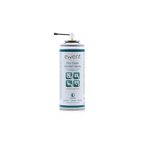 Ewent EW5614 Kontaktspray mit Schutzwirkung 200ml transparent