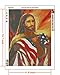 ENYOUNG Diamond Painting Kits for Adults - 5D Diamond Painting Kit Full Drill, Jesus and American Flag Diamond Art Kits for Home Wall Decor(12x16inch)