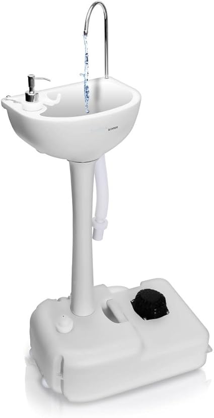 Amazon Com Serenelife Portable Camping Sink W Towel Holder