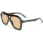 Le Specs Drizzle Sunglasses - Black, Aviator, Unisex, Classic 'Everyday' Style