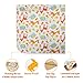 Large Baby Splat Mat for Under High Chair - Waterproof, Washable, Portable Play Mat, Art Crafts Floor/Carpet Protector, Free Matching Bib Included!