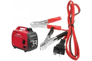 12V Generator DC Charging -Lead Cable Cord Wire T-plug For Honda Generator EU1000i EU2000i -Alligator Clip Charging Lead-Cabl