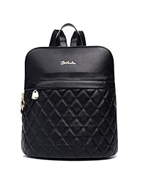 BOSTANTEN - Mochila de piel para mujer), BL6163221Kblack