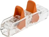 WAGO S221 2 Inline Input Terminals 25 Positions Transparent Clamp Panel 32A 405V view 4