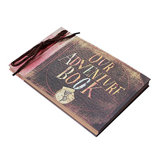 Pulaisen Our Adventure Book Up Movie DIY Anniversary Scrapbook Family Photo Album