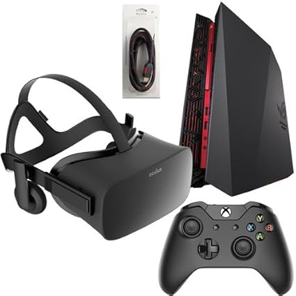 Oculus Rift 3 Items Bundle: Oculus Rift Virtual-Reality Headset & ASUS ...