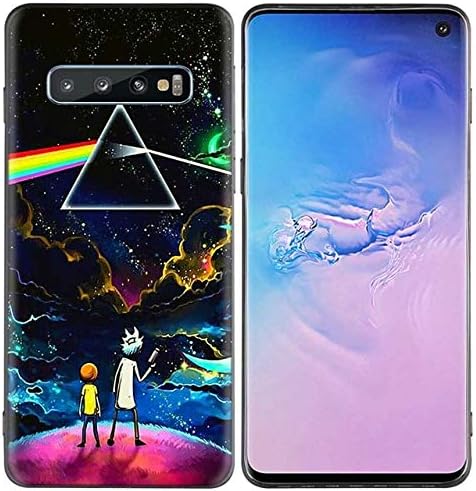 Ultra Thin Black Soft Matte Rubber Case Cover Family Love Rick-Morty-Samsung Galaxy S10 Plus-4
