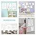 Dry Erase Wall Decal, KINDAX Self-Adhesive Wall Sticker Wall Paper Whiteboard Sticker for School, Office, Home 17.8 by 78.7 Inches, Free 1 Marker Pen (White)
