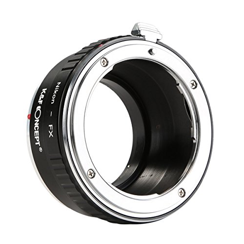 K&F CONCEPT Bague Adaptation Objectif Nikon-FX Adaptateur de Monture pour Monter Objectif Nikon à Caméra Fujifilm FX en Métal - Image 5