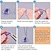 PH PandaHall 120 Pieces Brass Pinch Clip Bail Clasp Dangle Charm Bead Pendant Connector Findings 12 Styles for Jewelry Making 3 Colors