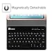 Fintie Keyboard Case for Samsung Galaxy Tab E 8.0, Slim Fit Folio PU Leather Case with Detachable Magnetical Bluetooth Keyboard for Galaxy Tab E 32GB SM-T378/Tab E 8.0 SM-T375/T377, Rose Gold